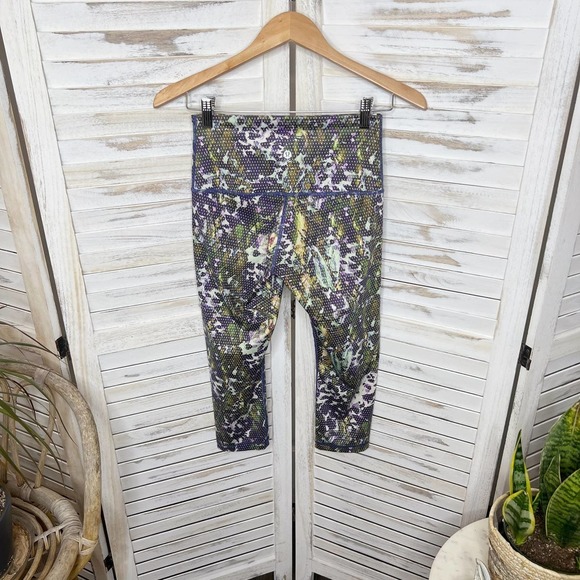 LULULEMON Women's Iris Wunder Under Crop Legging Luxtreme Activewear Multicolor - Picture 10 of 12